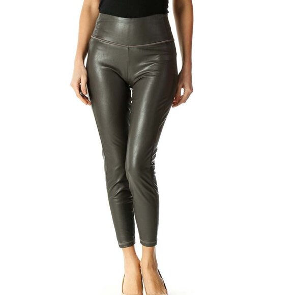 Athleta Pants - Athleta Gray Shimmer Activewear Leggings